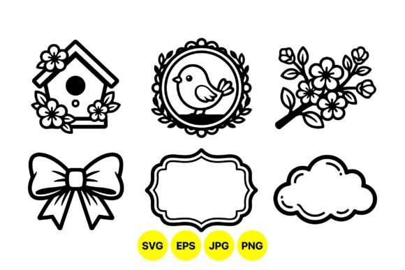 Spring Cottage Floral Clipart Pack Review